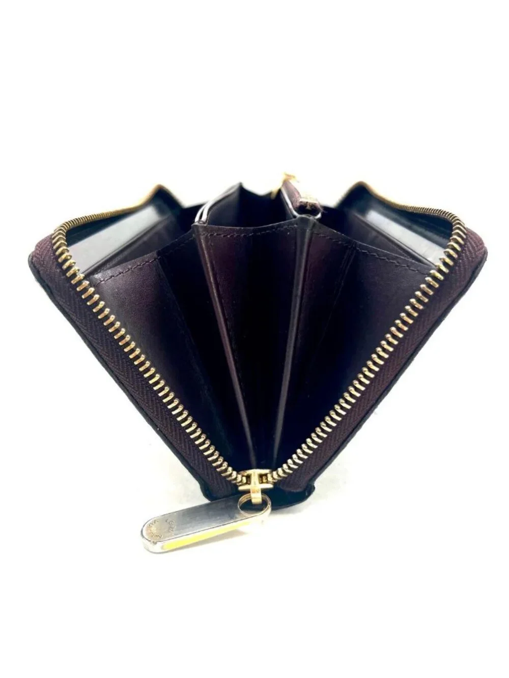 Louis Vuitton Vernis Amaranto Zippy Wallet Monogram